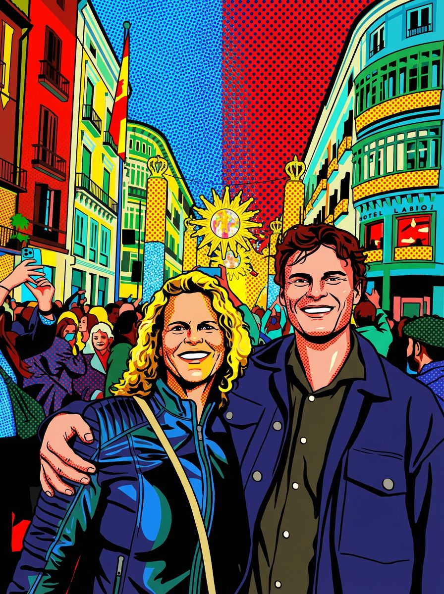 Pop Art voorbeeld na